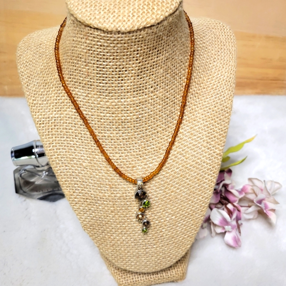 Lia Sophia Beaded Necklace